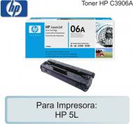 Toner HP C3906A Negro p/5L