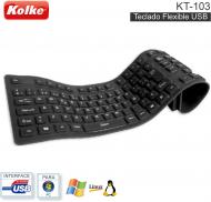 Teclado Flexible USB KOLKE KT-103