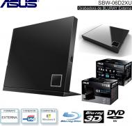 Grabadora BLU-RAY USB EXT ASUS SBW-06D2XU