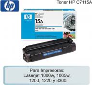 Toner HP C7115A Negro p/1000-1005-1200-1220-3300
