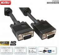 Cable VGA M - VGA M 05.0M KOLKE KVGA50