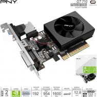 PCI-E NVIDIA 2GB PNY GT 710 VCGGT7102XPB