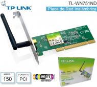 Red PCI WIFI TP-LINK TL-WN751ND