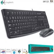 Teclado y Mouse USB LOGITECH MK120