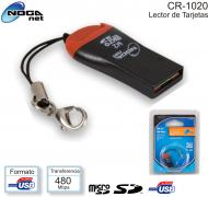 Adaptador NOGA MICROSD A USB CR-1020