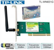 Red PCI WIFI TP-LINK TL-WN651G