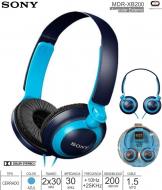 Auricular SONY MDR-XB200 Azul On Ear