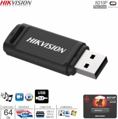 PenDrive 64 GB HIKVISION HS-USB-M210P 3.2