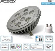 Lampara LED PCBOX AR111-09W-012V-CAL-0720LM-G