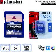 Mem SDHC C04 16Gb KINGSTON