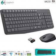 Teclado y Mouse Inalambrico LOGITECH MK235