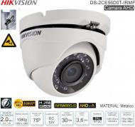 Cam Domo 2Mp Met HIKVISION DS-2CE56DOT-IRMF