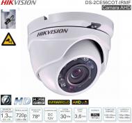 Cam Domo 1Mp Met HIKVISION DS-2CE56COT-IRMF