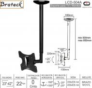 Soporte TV Movil BRATECK LCD-504A 23/42 22K