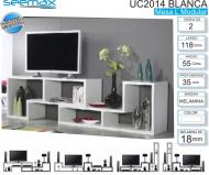 Mesa SEEMAX Modelo UC2014 Modular Blanca