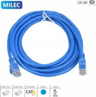 Cable Patch Cord Cat5 05.0 Mts MILEC CK-5M