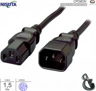 Cable Alim 220v-CPU M 01.8M NISUTA CPOMON