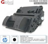 Toner Alt HP CC364X CE390X Neg GLOBAL