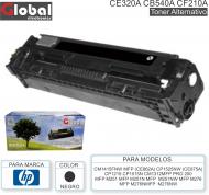 Toner Alt HP CE320A CB540A CF210A Neg GLOBAL