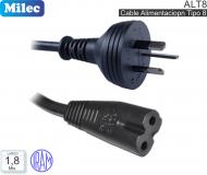 Cable Alim 220v-Tipo8 MILEC ALT8