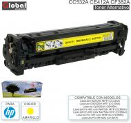 Toner Alt HP CC532A CE412A CF382A Ama GLOBAL