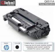 Toner Alt HP Q6511A Neg GLOBAL