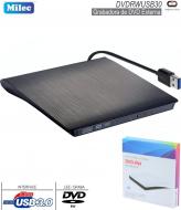 Grabadora DVD USB 3.0 Ext MILEC DVDRWUSB30