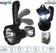 Linterna LED Recargable NISUTA NS-LI1W
