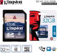 Mem SDHC C04 32Gb KINGSTON