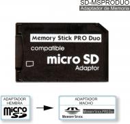 Adaptador MICROSD a MS Pro Duo