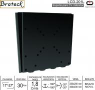 Soporte TV Fijo BRATECK LCD-201L 17/37 30K