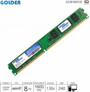DDR3 08Gb 1600 1.50V GOLDEN GD381600150