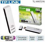 Red USB WIFI TP-LINK TL-WN721N 150 Mbps