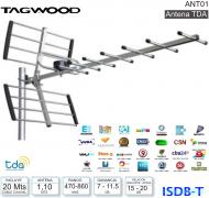 Antena Digital Externa TAGWOOD ANT01 TDA