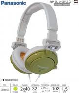 Auricular PANASONIC RP-DJS400AEG Verde On Ear