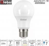 Lampara LED GLOBAL A60ZE271 07W-060W 3000k 560L A6