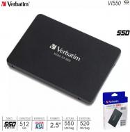 Disco SSD SATA 512 Gb VERBATIM VI550