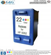 Cart Alt HP 022XL C9352CL Col GG