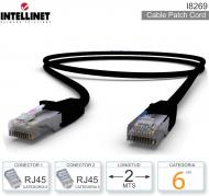 Cable Patch Cord Cat6 02.0 Mts INTELLINET I8269
