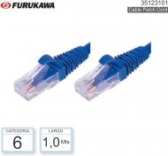 Cable Patch Cord Cat6 01.0 Mts FURUKAWA 35123101