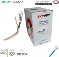 Cable UTP Cat5 interior 001M SKYWAY SK-UTP305