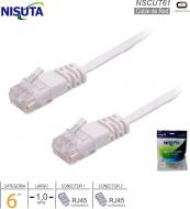 Cable Patch Cord Cat6 01.0 Mts NISUTA NSCUT61