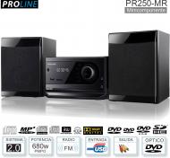 Minicomponente PROLINE PR250-MR CD/DVD/SD/USB