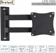 Soporte TV BRATECK LCD-102G 13/27 15K