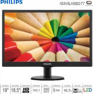 Monitor LED 19 HD PHILIPS 193V5LSB2-55