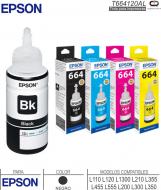 Tinta EPSON 664 T664120AL Neg