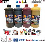 Tinta Sub GLOBAL 0100Ml Mag Cla INKSUBLILM100