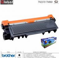 Toner Alt BROTHER TN2370 TN660 Neg GLOBAL