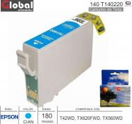 Cart Alt EPSON 140 T140220 Cia GLOBAL