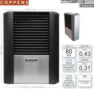 Calefactor COPPENS PELTRE ACERO 4000 TB